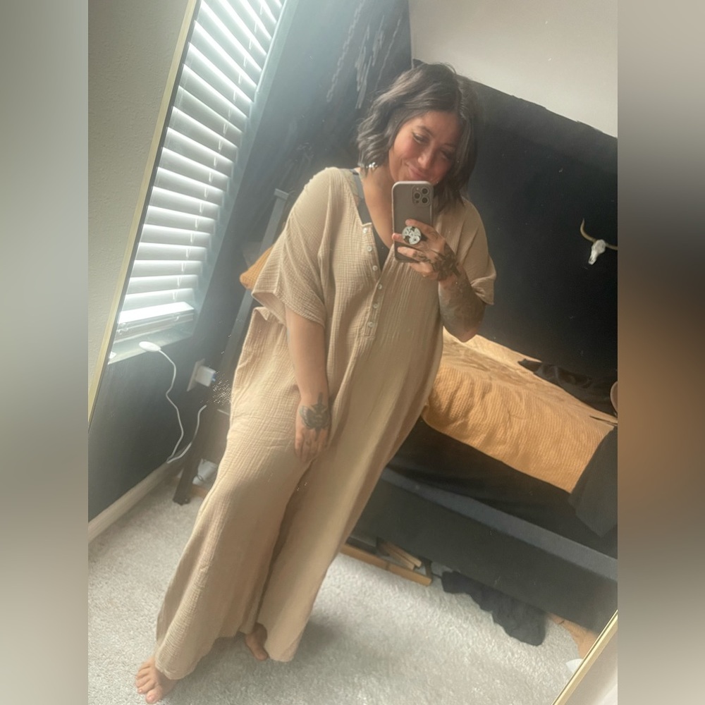 Beachwood baby one size jumpsuit.